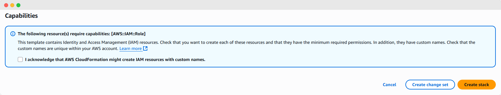 Create Stack
